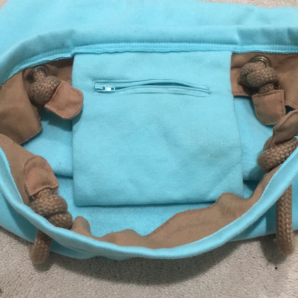 Rutgers University NJ Light Blue & Brown Soft Bag - Picture 3 of 5